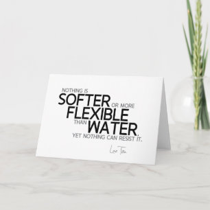 CITEERT: Lao Tzu: Zachter of flexibel Kaart