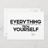 CITEERT: Rumi: Binnen u Briefkaart (Voorkant / Achterkant)