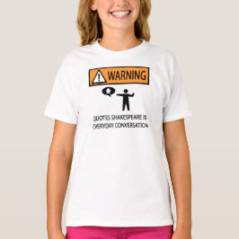 citeert Shakespeare T-shirt