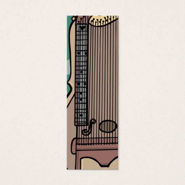 citer harp bladwijzer mini visitekaartjes (Voorkant)