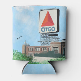 CITGO-bord, Boston Massachusetts Schilderij Blikjeskoeler