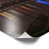 Citgo tekent door de boten op de Charles Foto Afdruk (Hoek)