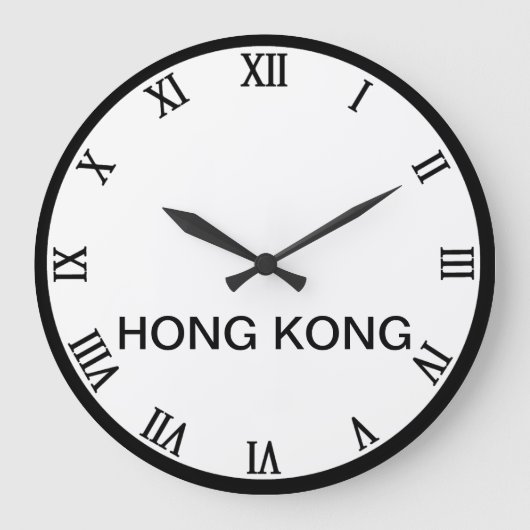 Cities of the world clock grote klok (Voorkant)