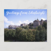 CITINERARIES: Greetings from Edinburgh! Briefkaart (Voorkant)