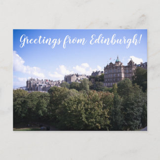 CITINERARIES: Greetings from Edinburgh! Briefkaart
