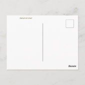 CITINERARIES: Greetings from Edinburgh! Briefkaart (Achterkant)