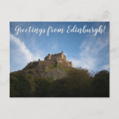 CITINERARIES: Greetings from Edinburgh! Briefkaart (Voorkant)