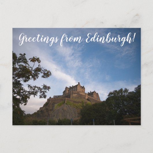 CITINERARIES: Greetings from Edinburgh! Briefkaart (Voorkant)