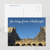 CITINERARIES: Greetings from Edinburgh! Briefkaart (Voorkant / Achterkant)