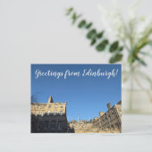 CITINERARIES: Greetings from Edinburgh! Briefkaart (Staand voorkant)