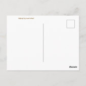 CITINERARIES: Greetings from Edinburgh! Briefkaart (Achterkant)