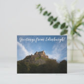 CITINERARIES: Groeten uit Edinburgh! Briefkaart (Staand voorkant)