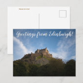 CITINERARIES: Groeten uit Edinburgh! Briefkaart (Voorkant / Achterkant)