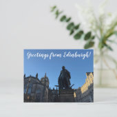 CITINERARIES: Groeten uit Edinburgh! Briefkaart (Staand voorkant)