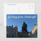 CITINERARIES: Groeten uit Edinburgh! Briefkaart (Voorkant / Achterkant)