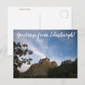 CITINERARIES: Groeten vanuit Edinburgh! Briefkaart (Voorkant / Achterkant)
