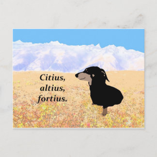 Citius, Altius, Fortius. Briefkaart