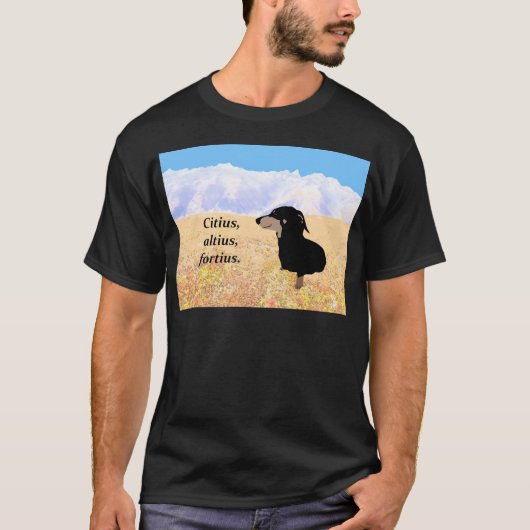 Citius, Altius, Fortius. T-shirt (Voorkant)