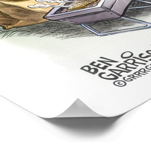 Citizen Cattle 19 x 13 inch, Poster Semi-gloss (Hoek)