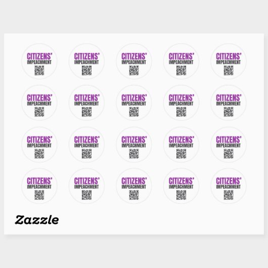 Citizen Impeachment Sticker Set (Vel)