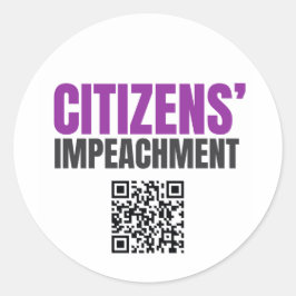 Citizen Impeachment Sticker Set