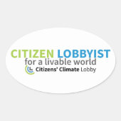Citizen Lobbyist Sticker (Voorkant)