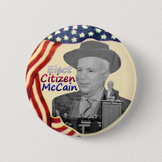 Citizen McCain Button (Voorkant)