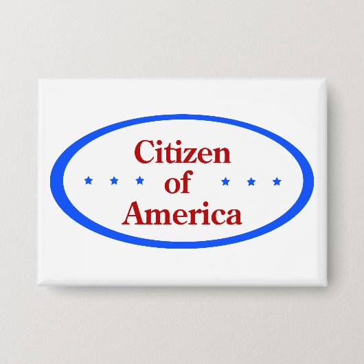 Citizen of America Button (Voorkant)
