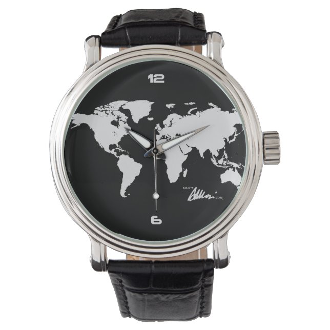 Citizen of the World Leather E Watch Horloge (Voorkant)