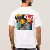 Citizen Oriole, Maryland's State Bird T-shirt (Achterkant)