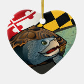 Citizen Terrapin, Maryland's Turtle Keramisch Ornament (Voorkant)