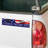 Citizen Trump 2016 Bumpersticker (Op Truck)