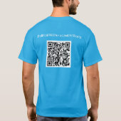 Citizens Climate Lobby QR-code Alabama front&back T-shirt (Achterkant)