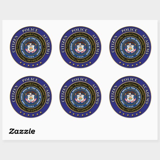 Citizens Police Academy Sticker 3" (Vel)