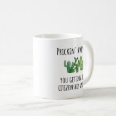 Citizenship US American Gift Idea Koffiemok (Voorkant rechts)