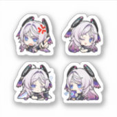 Citlali Genshin Impact 4 stuks stickerblad Extra Sticker (Voorkant)