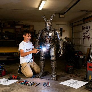 Citra Nosey Animatronic Benjamin Pochurek Nosey T-shirt