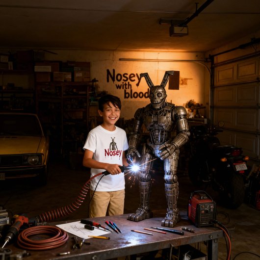 Citra Nosey Animatronic Benjamin Pochurek Nosey T-shirt