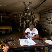 Citra Nosey Animatronic Benjamin Pochurek Nosey T-shirt