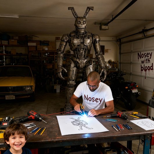 Citra Nosey Animatronic Benjamin Pochurek Nosey T-shirt