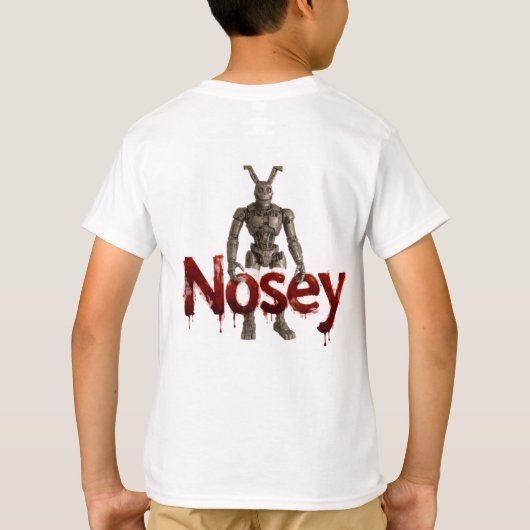 Citra Nosey Animatronic Benjamin Pochurek Nosey T-shirt (Achterkant)