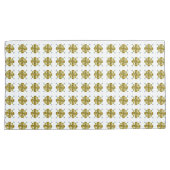 Citrien klaver kussensloop (Voorkant-Rechts)