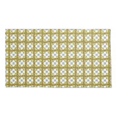 Citrien klaver kussensloop (Achterkant-Links)