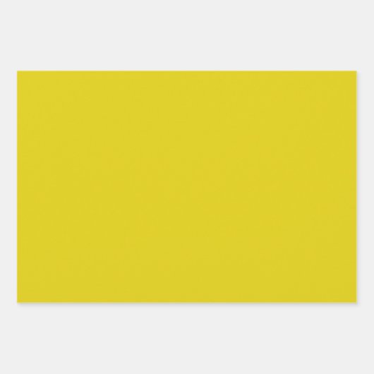 Citrien Solid Color Inpakpapier Vel (Voorkant 2)