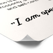 Citrien Stone Crystal Betekenis Poster (Hoek)