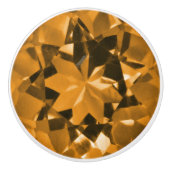Citriene illusie keramische knop (Voorkant)