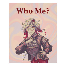 Citrine anime who Me? Perfect Poster