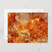 Citrine Briefkaart (Voorkant / Achterkant)