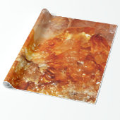 Citrine Cadeaupapier (Uitgerold)