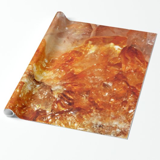 Citrine Cadeaupapier (Uitgerold)